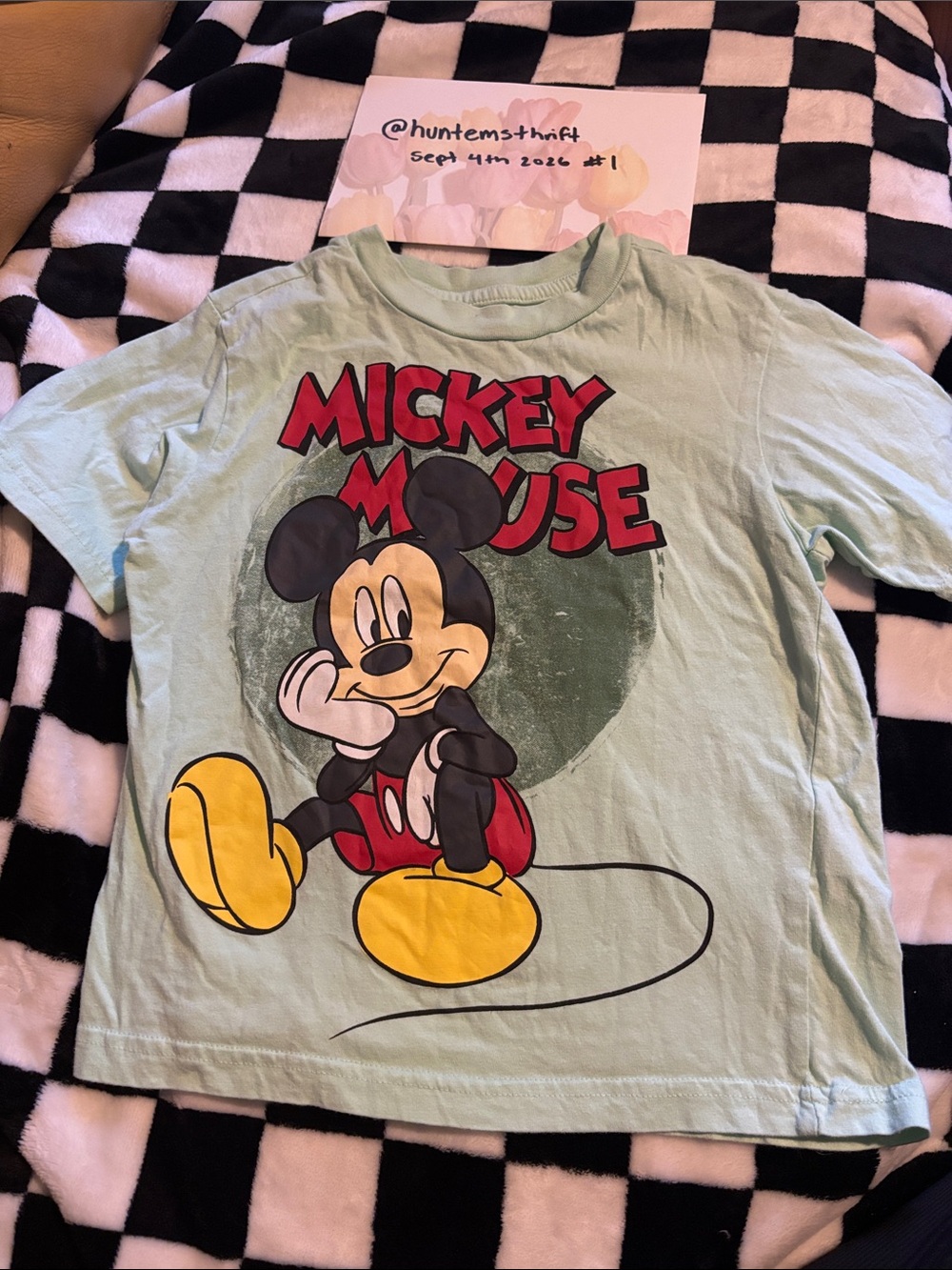 Size 6 Mickey Mouse tshirt